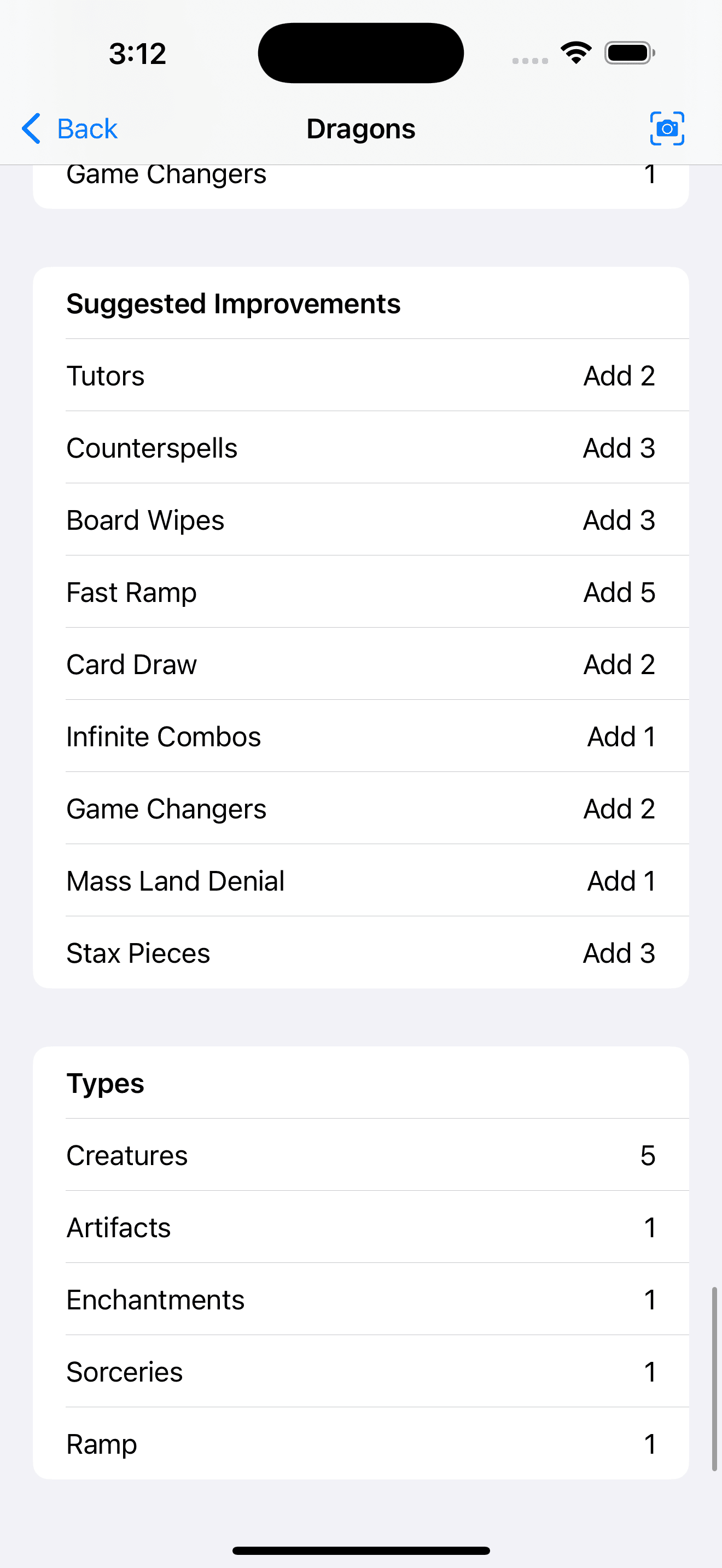 CardStream – Deck Suggestions